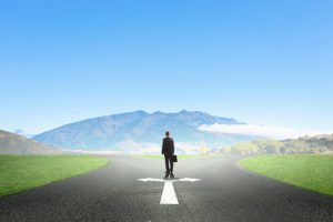 Executive facing decision